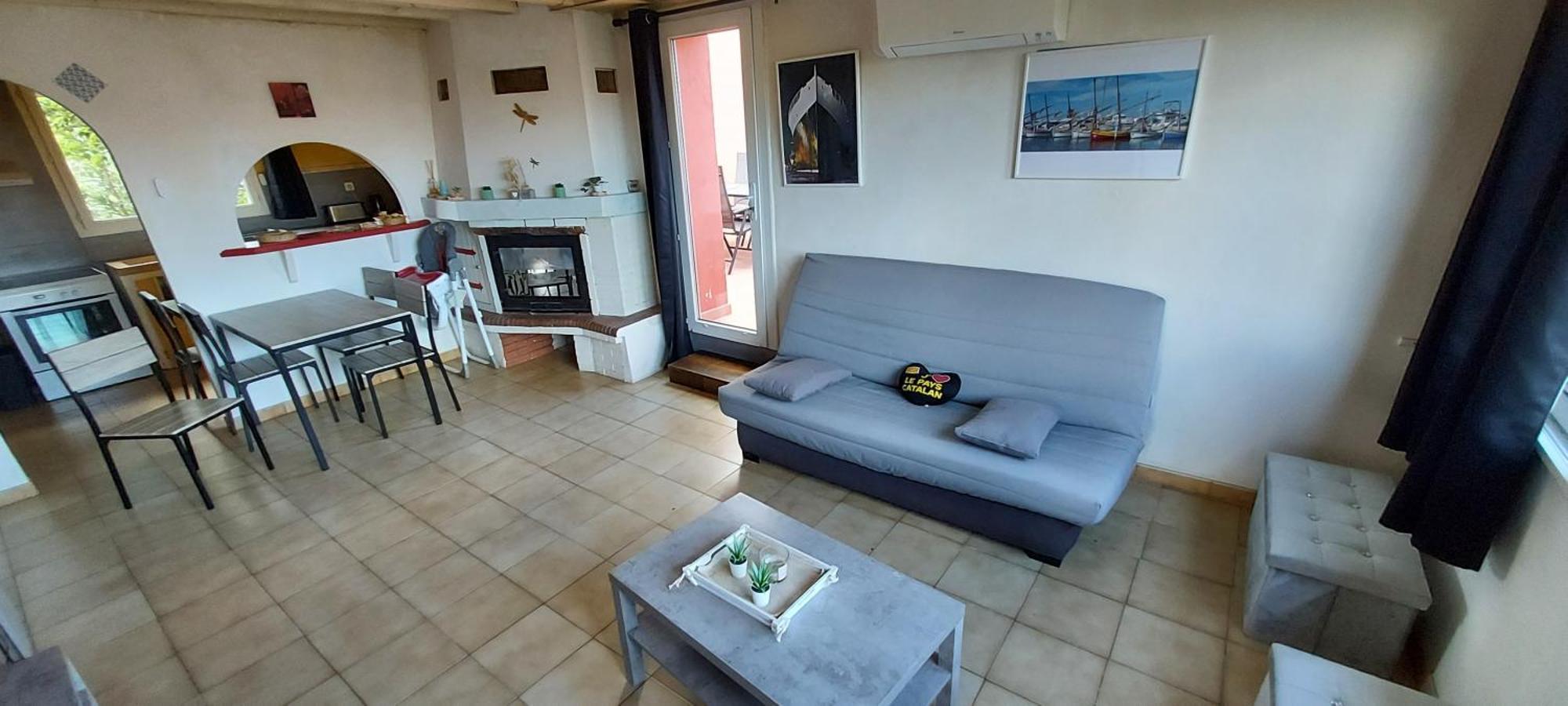 Le Barcares Logement Climatise Pour 6 Personnes, Draps Et Serviettes Non Fournis Air-Conditioned Accommodation For 6 People, Sheets And Towels Not Provided Alojamiento Con Aire Acondicionado Para 6 Personas, Sabanas Y Toallas No Incluidas المظهر الخارجي الصورة